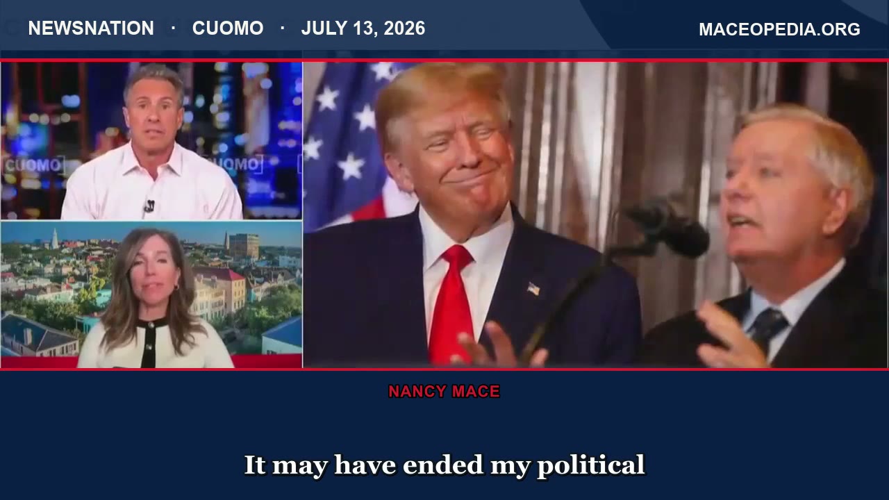 Nancy Mace on NewsNation's CUOMO, July 13, 2026