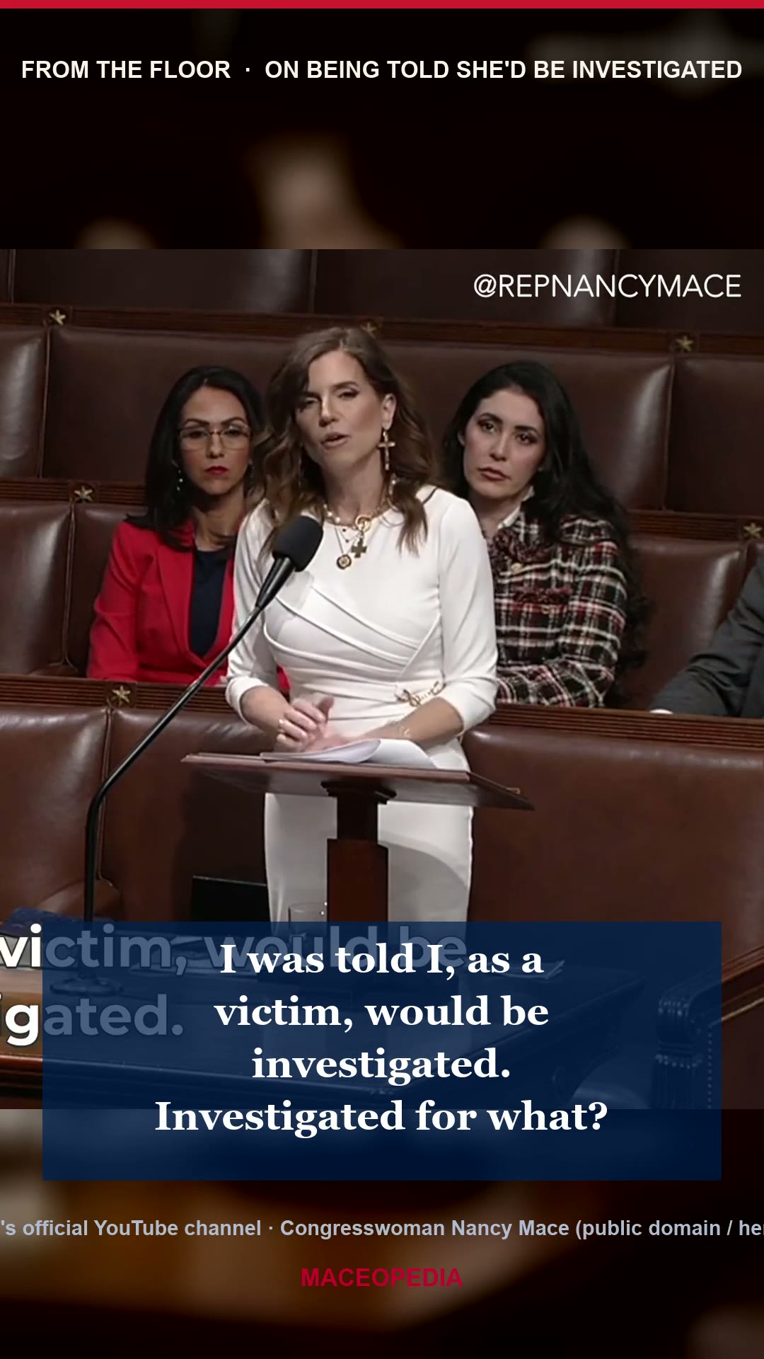 "Take me to jail", Nancy Mace brings handcuffs to the House floor