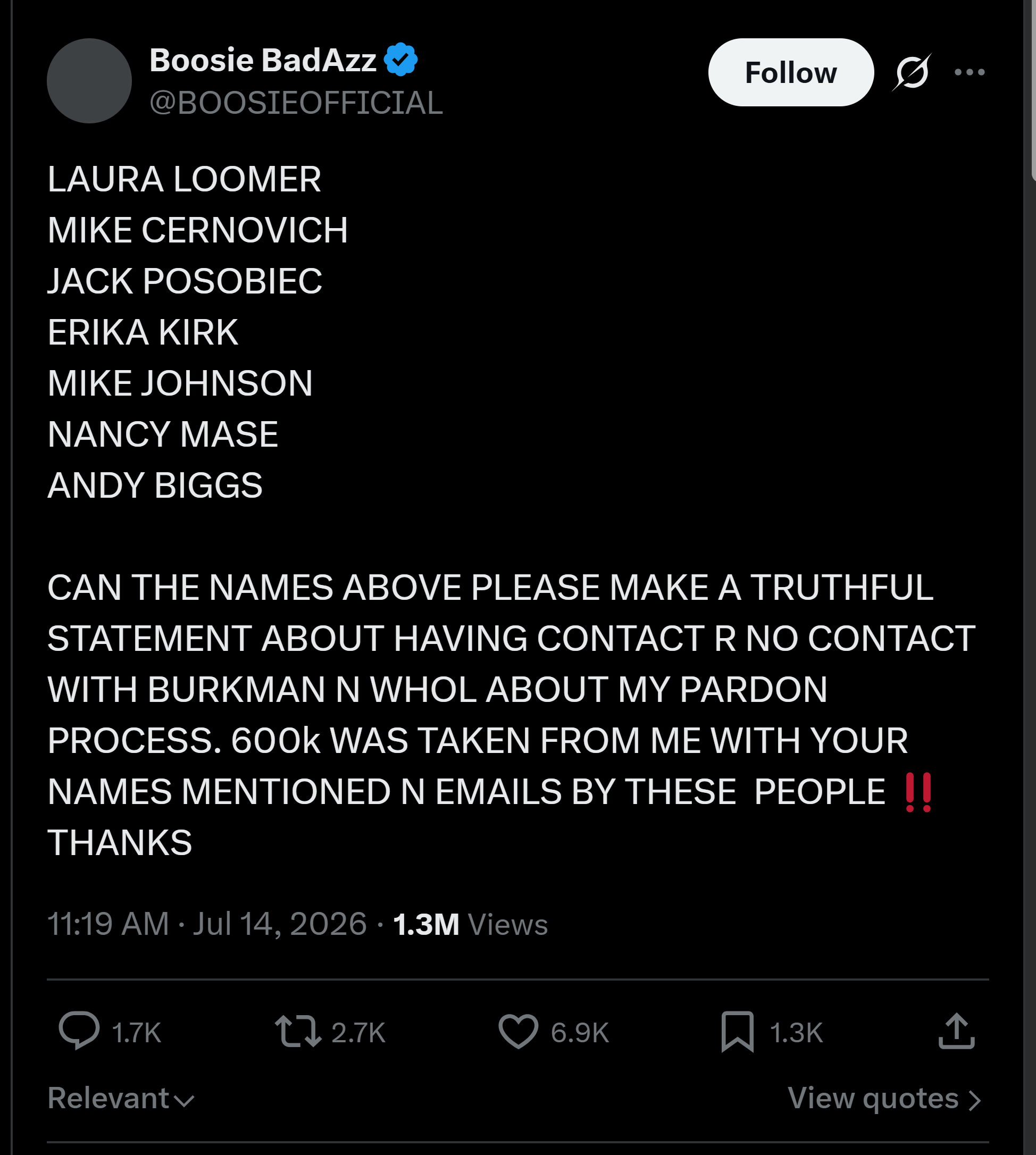 Nancy Mace Answers Boosie Badazz After Her Name Surfaces in a $600,000 Pardon-Scam Claim: image 1
