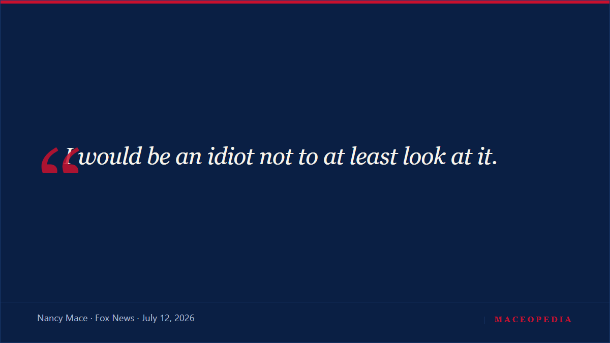 'I would be an idiot not to': how Nancy Mace's answer on Lindsey Graham's Senate seat changed across one Sunday: image 1