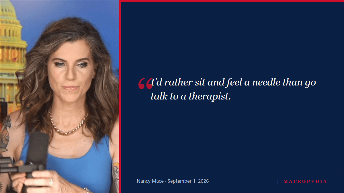 "I'd rather feel a needle than go talk to a therapist": Mace ties tattoos to three years of trauma, on camera with TMZ