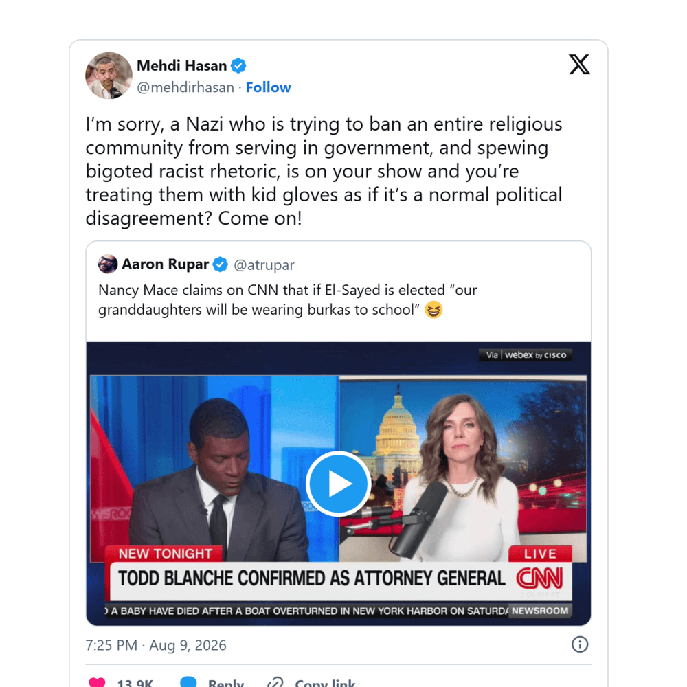 On CNN, Mace says Muslims should 'go back to that country' as her 'trojan horse' furor spirals: image 9