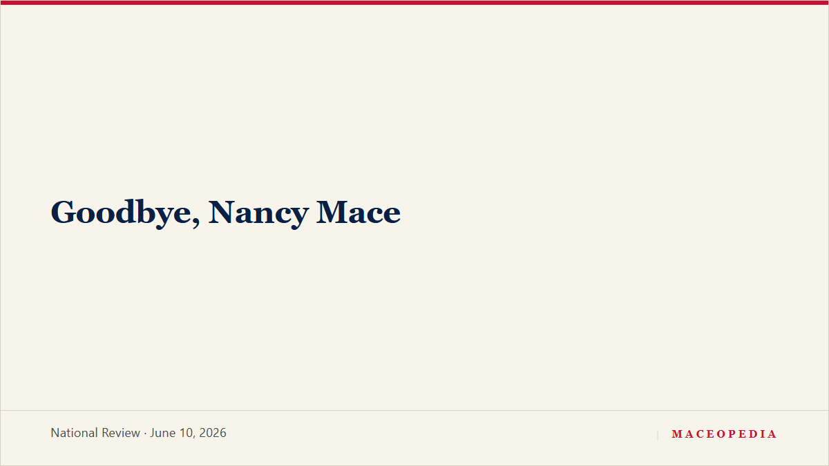National Review on Mace's primary loss, image 1