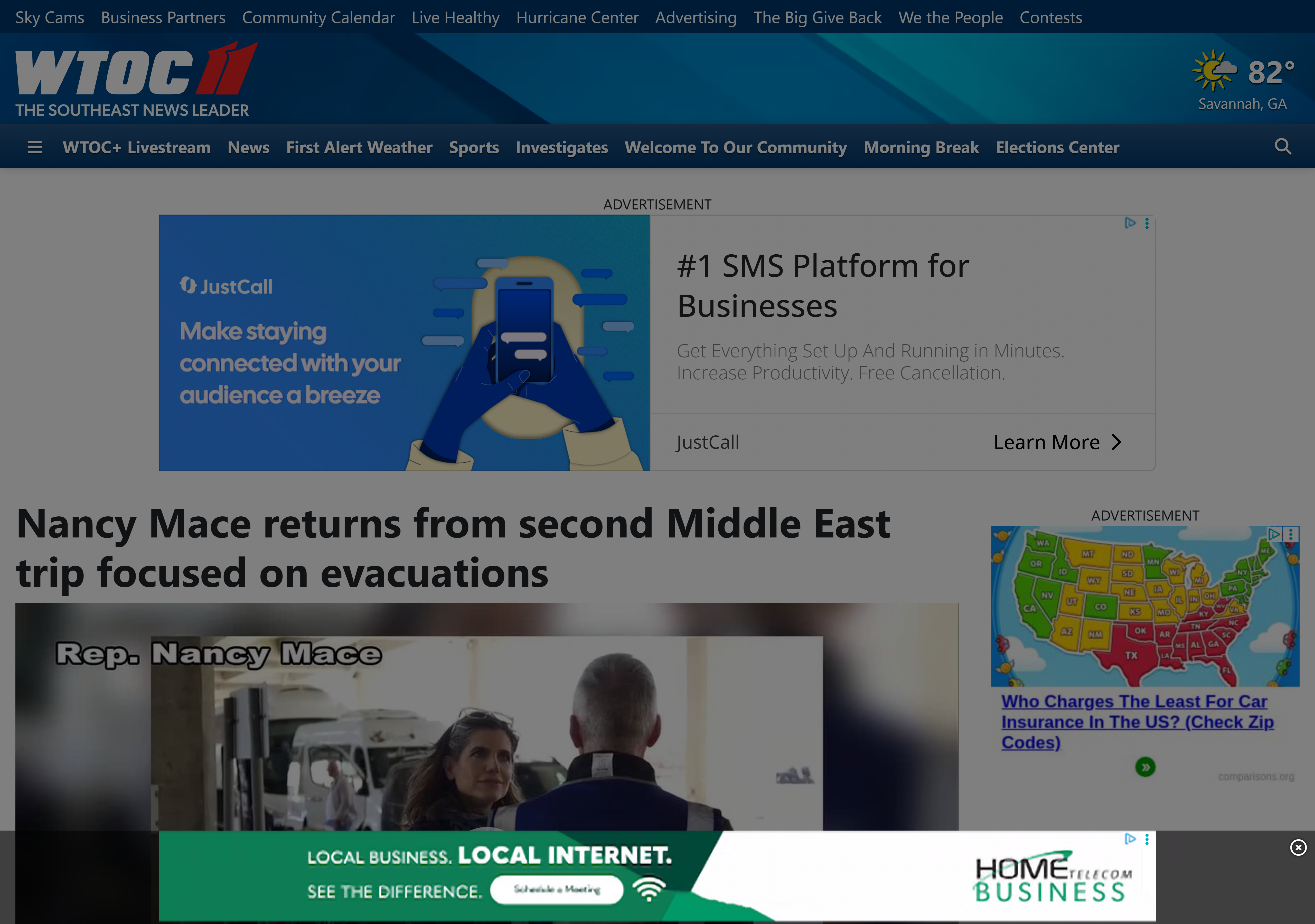 Nancy Mace Returns From Second Middle East Trip Focused on Evacuations, image 1