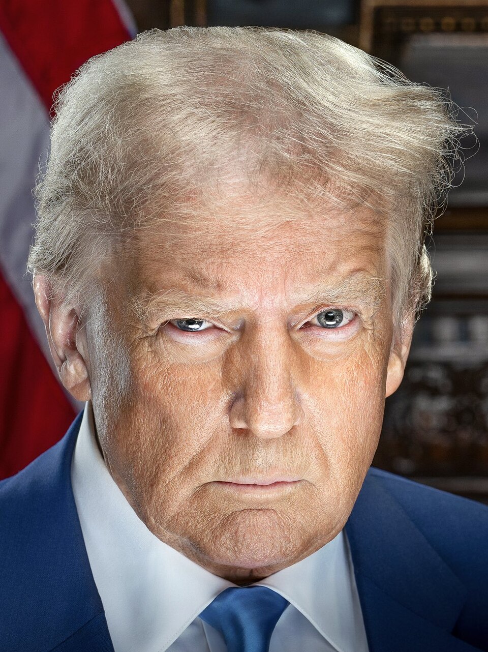 Official portrait of President Donald Trump, 2025